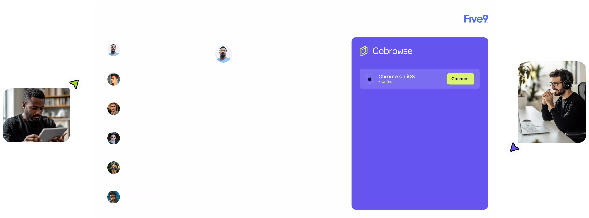 Cobrowse for Five9