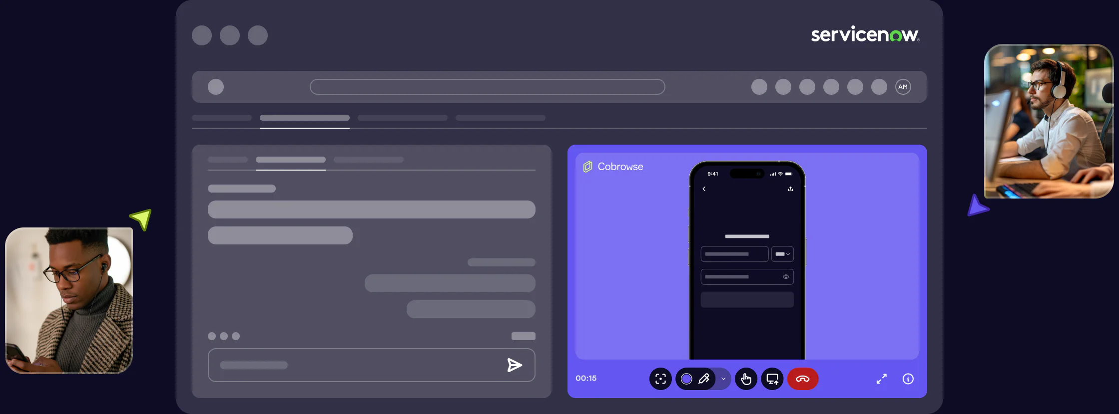 Cobrowse for ServiceNow