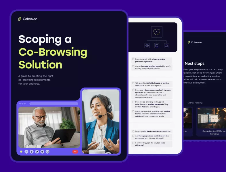 Scoping a Co-Browsing Solution